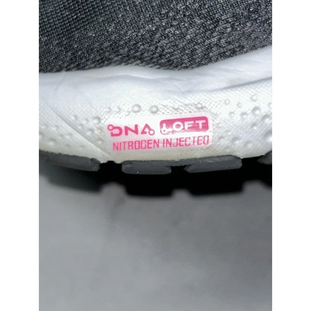 Brooks Ghost 16 Shoes Womens Size 9B Black Pink Running Sneakers 1204071B074